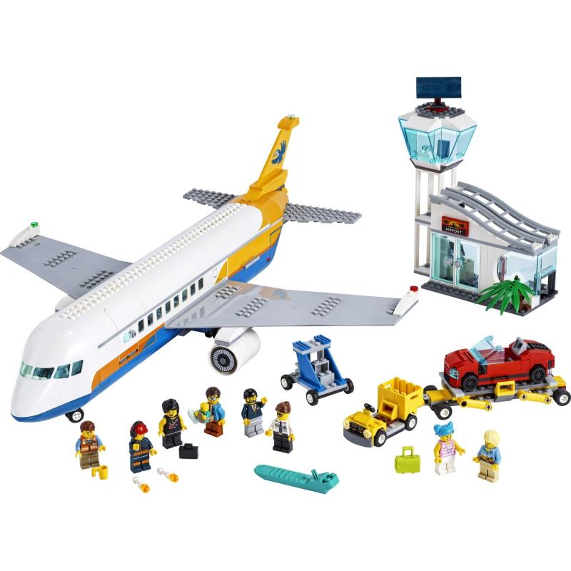 LEGO%20City%20Yolcu%20Uçağı%2060262%20Yapım%20Seti%20669%20Parça