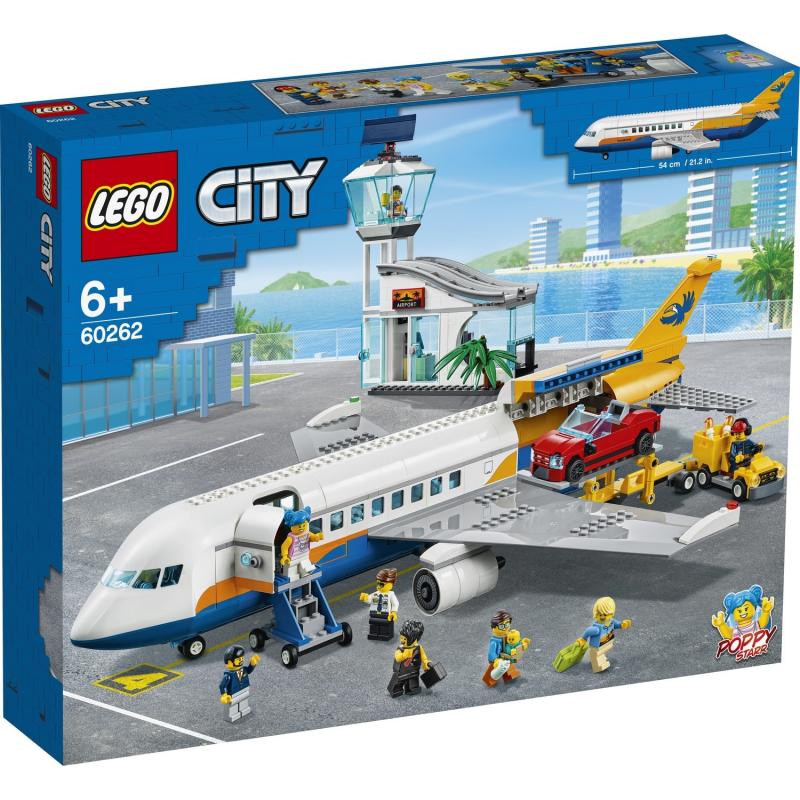 LEGO%20City%20Yolcu%20Uçağı%2060262%20Yapım%20Seti%20669%20Parça