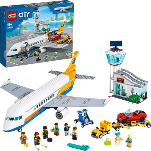 LEGO%20City%20Yolcu%20Uçağı%2060262%20Yapım%20Seti%20669%20Parça