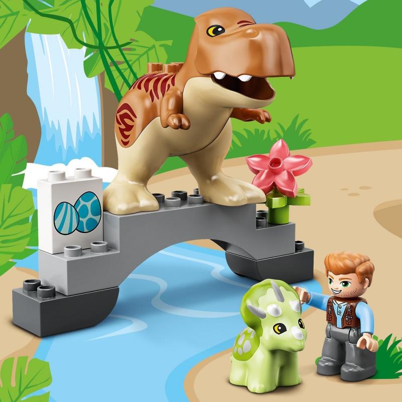 LEGO®%20Duplo®%20Jurassic%20World%20T.%20Rex%20ve%20Triceratops%20Dinozor%20Kaçışı%2010939