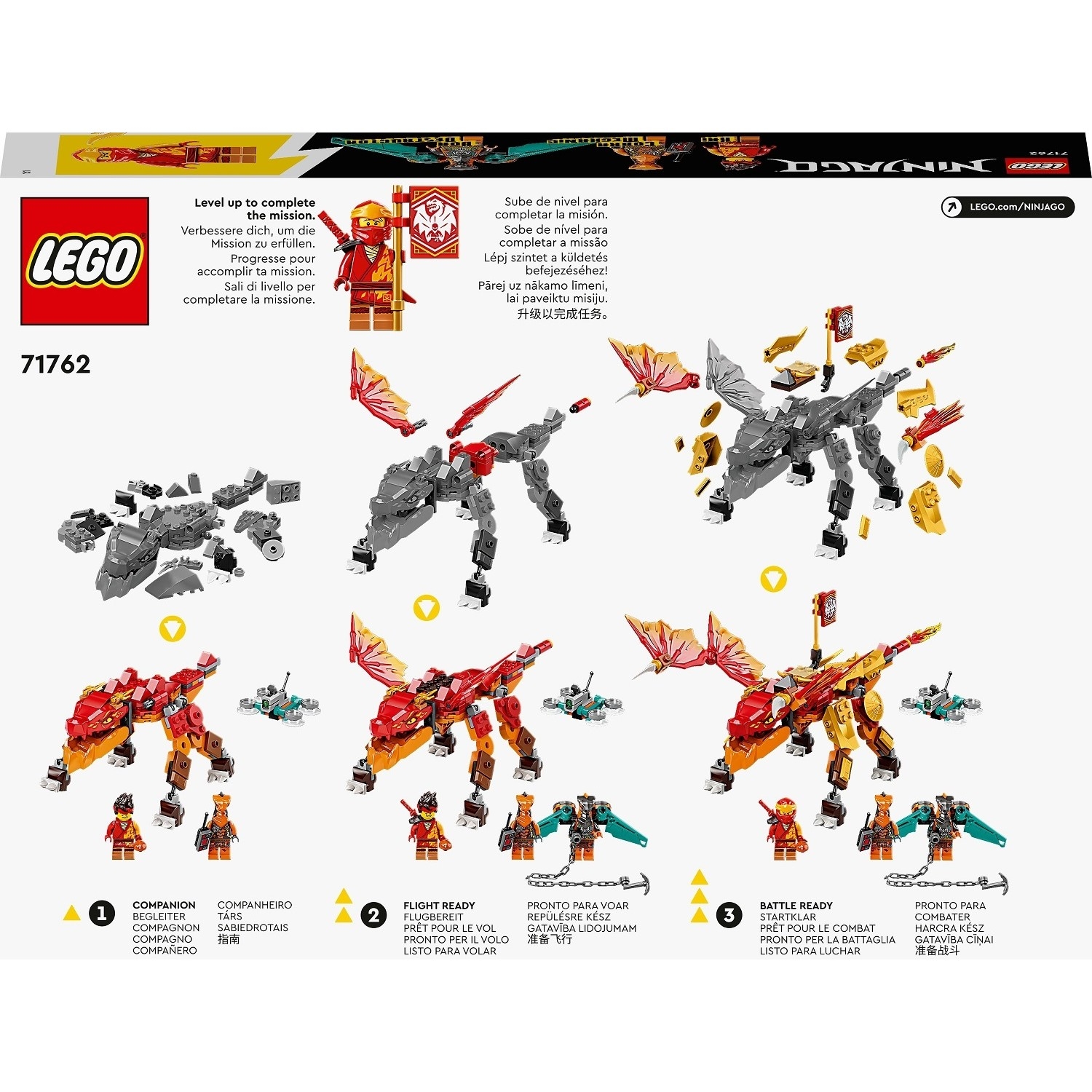 LEGO®%20Ninjago®%20Kai’nin%20Ateş%20Ejderhası%20Evo%2071762