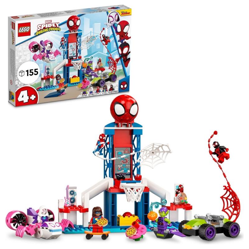 LEGO®%20Marvel%20Spidey%20ve%20İnanılmaz%20Arkadaşları%20Örümcek%20Adam%20Ağ%20Merkezi%2010784