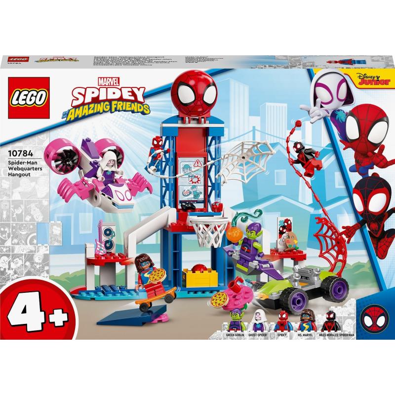 LEGO®%20Marvel%20Spidey%20ve%20İnanılmaz%20Arkadaşları%20Örümcek%20Adam%20Ağ%20Merkezi%2010784