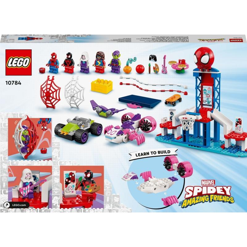 LEGO®%20Marvel%20Spidey%20ve%20İnanılmaz%20Arkadaşları%20Örümcek%20Adam%20Ağ%20Merkezi%2010784