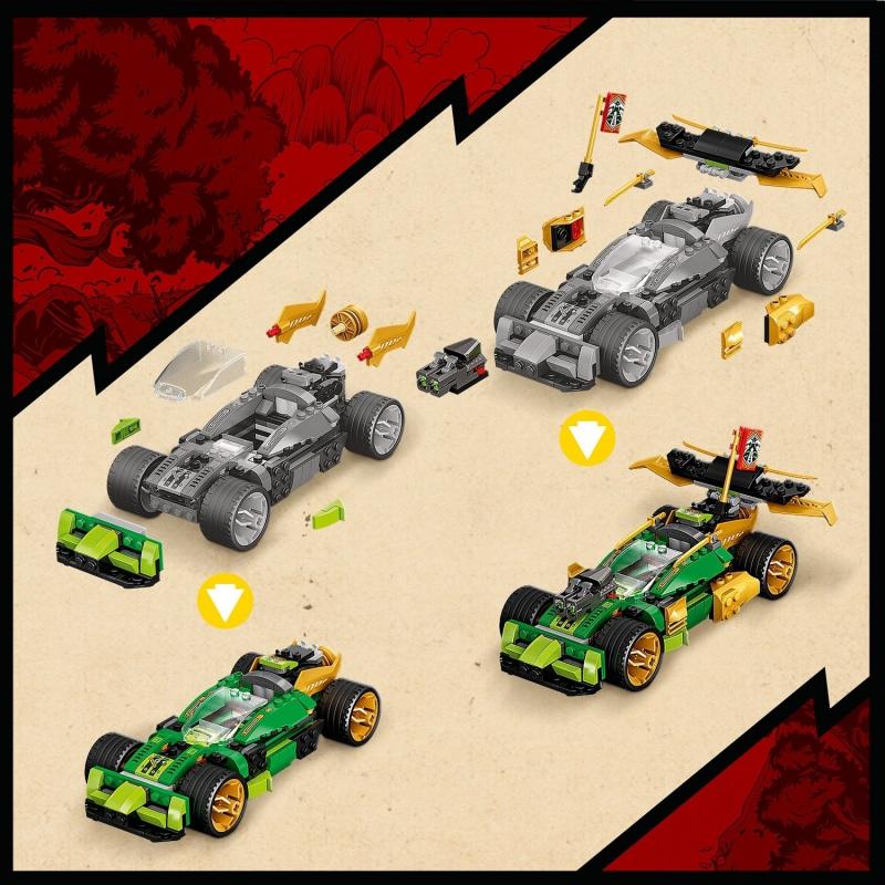 LEGO®%20NINJAGO®%20Lloyd’un%20Yarış%20Arabası%20EVO%2071763