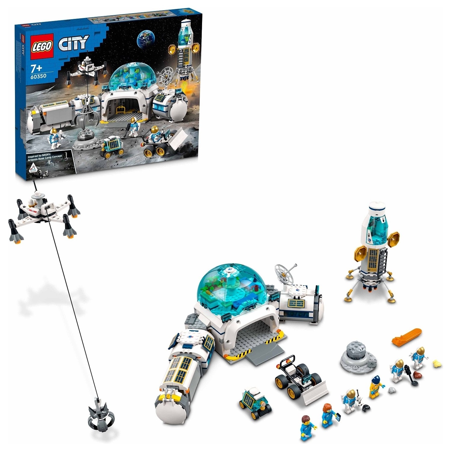 LEGO®%20City%20Ay%20Araştırma%20Üssü%2060350