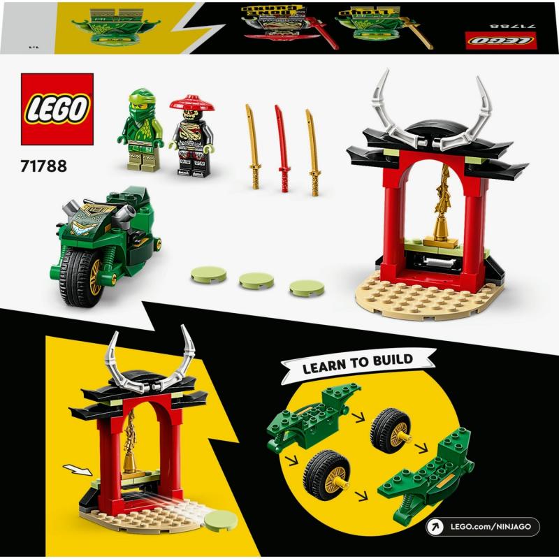 LEGO®%20Nınjago%20Lloyd’un%20Ninja%20Sokak%20Motosikleti%2071788