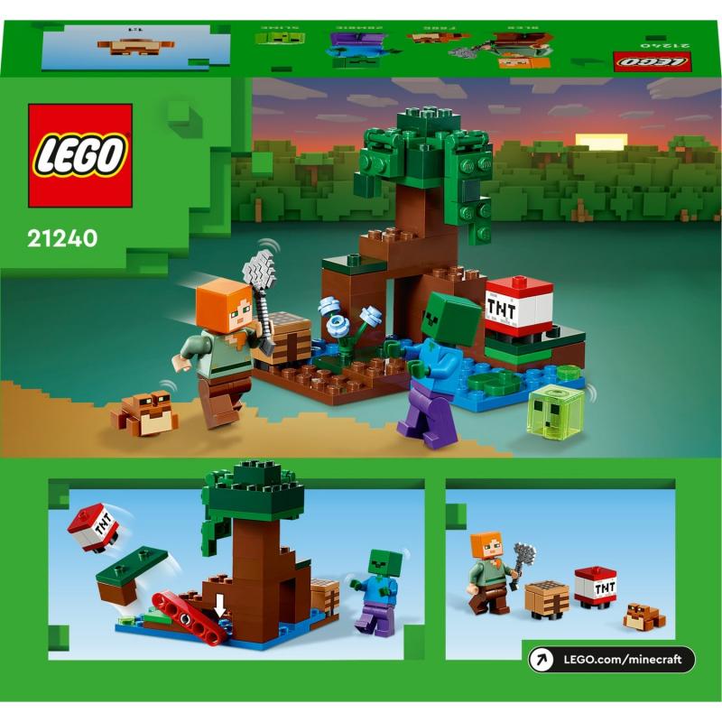 LEGO®%20Minecraft%20Bataklık%20Macerası%2021240