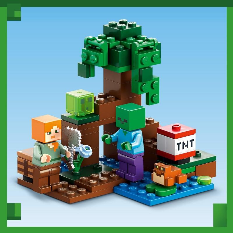 LEGO®%20Minecraft%20Bataklık%20Macerası%2021240