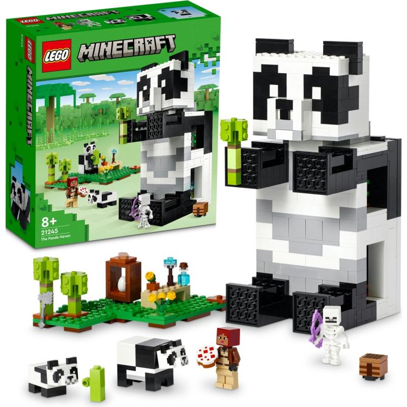 LEGO®%20Minecraft%20Panda%20Barınağı%2021245