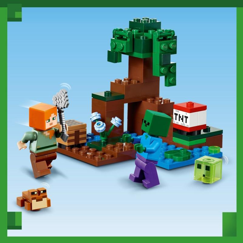 LEGO®%20Minecraft%20Bataklık%20Macerası%2021240