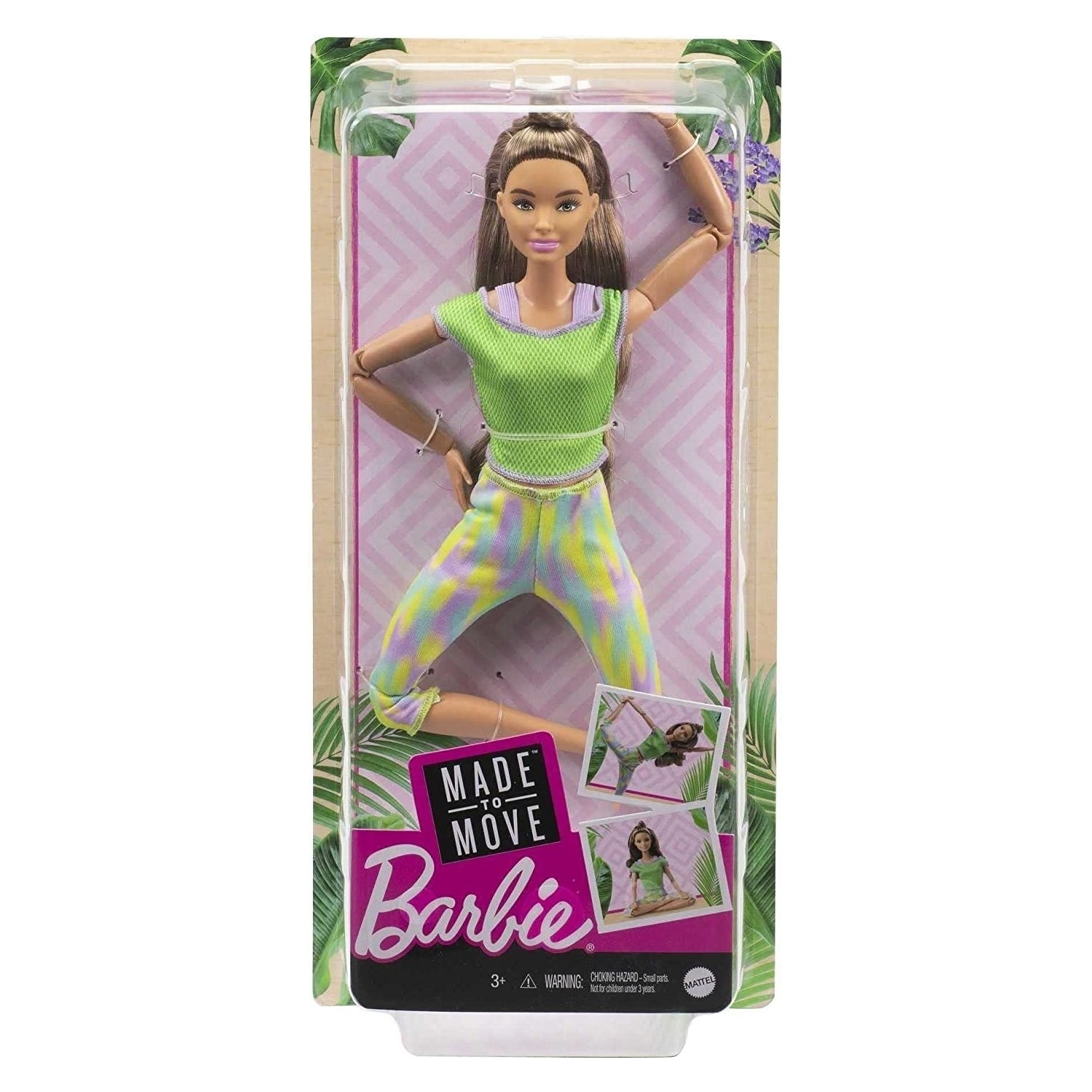 Barbie%20Sonsuz%20Hareket%20Bebeği%20Yeşil%20Taytlı%20GXF05