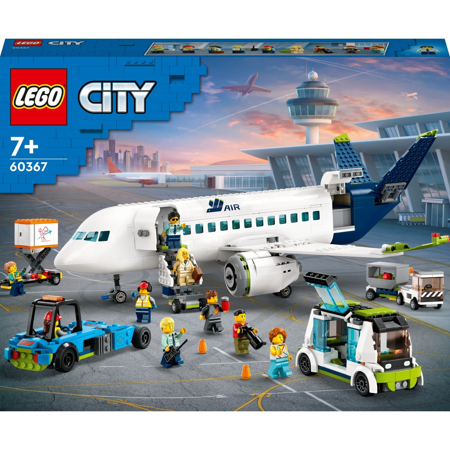 LEGO®%20City%20Yolcu%20Uçağı%2060367%20