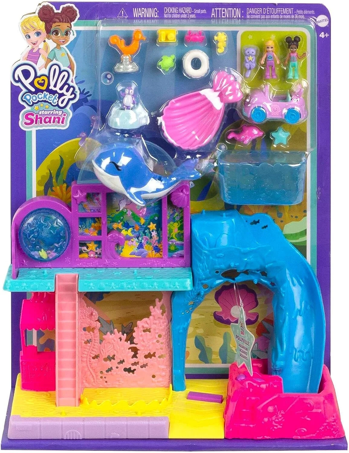 Polly%20Pocket%20Pollyville%20Eğlenceli%20Akvaryum%20Oyun%20Seti%20HKW15