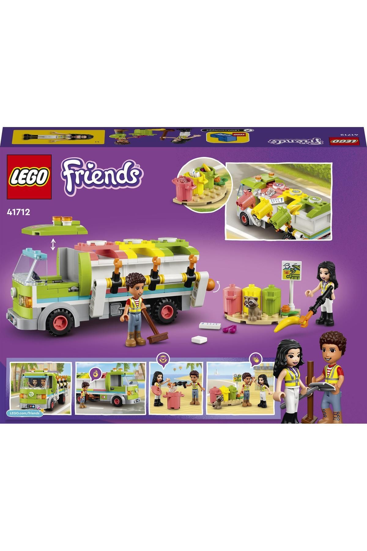 LEGO®%20Friends%20Geri%20Dönüşüm%20Kamyonu%2041712