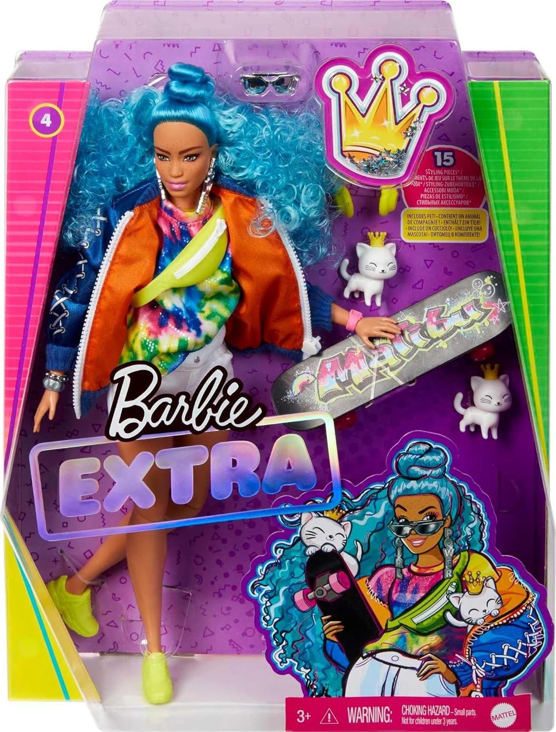 Barbie%20Extra%20Mavi%20Saçlı%20Bebek%20GRN30
