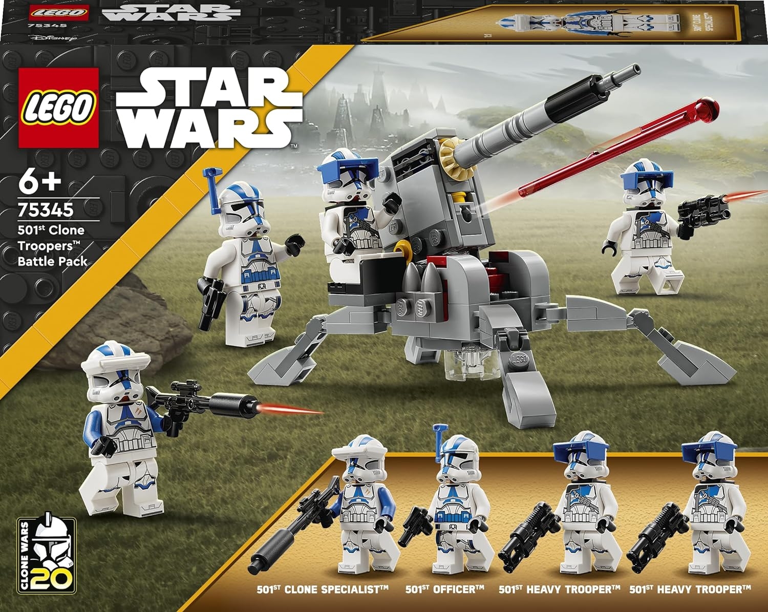 LEGO®%20Star%20Wars#%20501.%20Klon%20Trooperlar%20Savaş%20Paketi%2075345