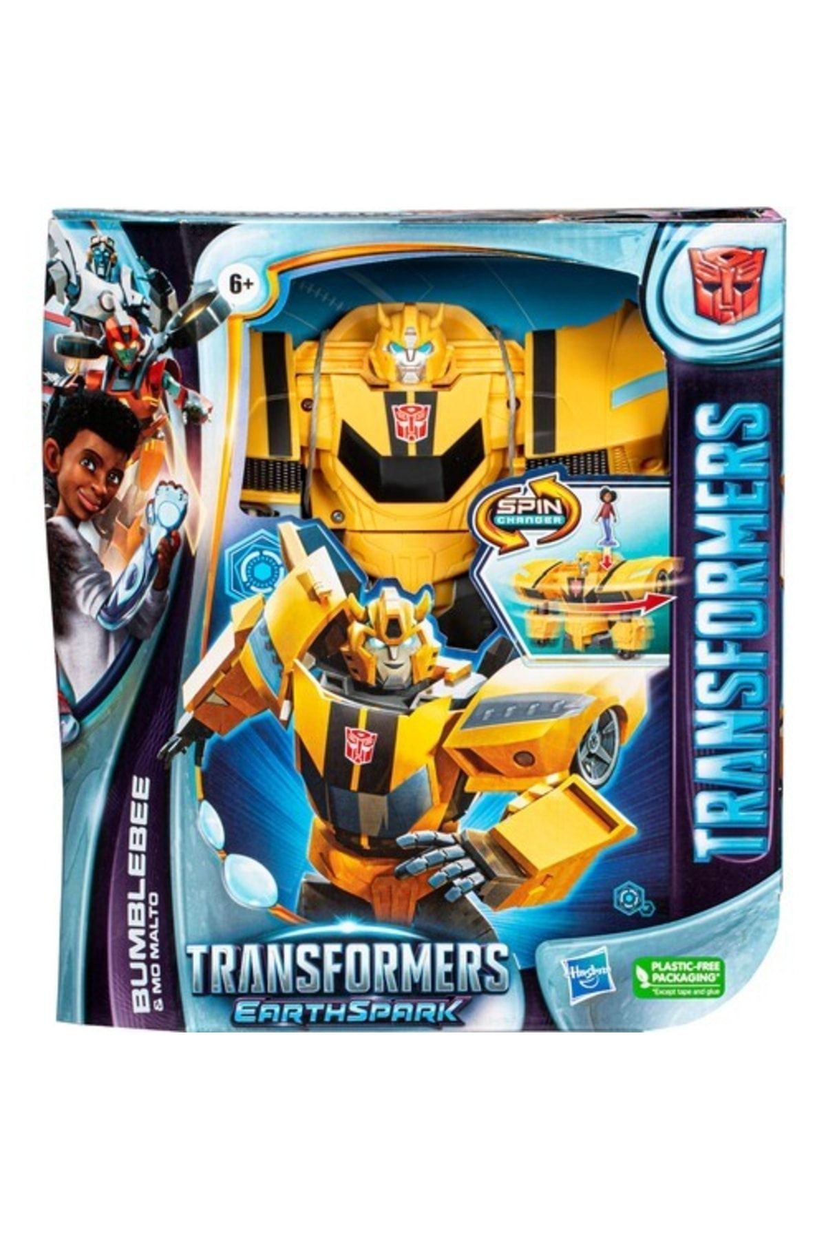 Transformers%20Earthspark%20Spinchanger%20Bumblebee%20F7662
