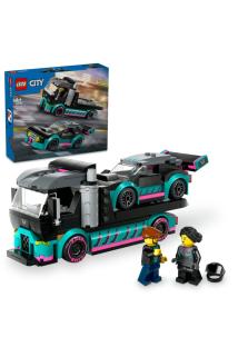 Lego® City Yarış Arabası ve Araba Taşıyıcı Kamyon 60406- 6 Yaş ve Üzeri İçin Yapım Seti (328 Parça)