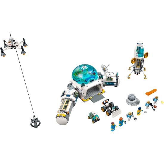 LEGO® City Ay Araştırma Üssü 60350 - Çocuklar Için Yaratıcı Oyuncak Yapım Seti (786 Parça)