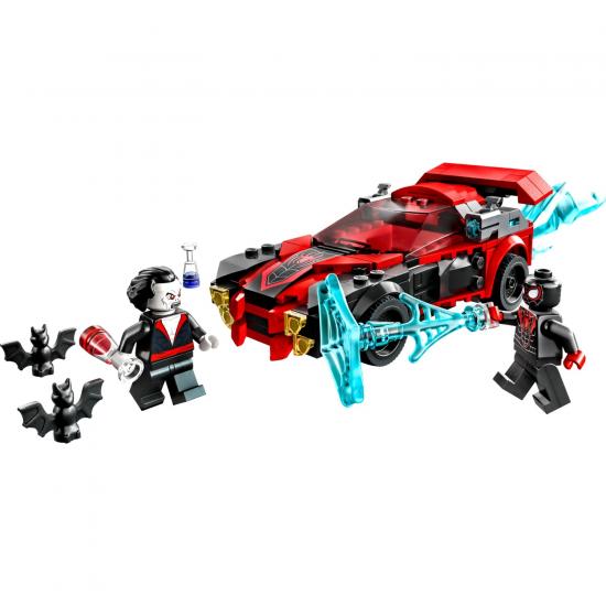 LEGO® Marvel Miles Morales Morbius’a Karşı 76244 - 7 Yaş ve Üzeri Için Minifigür ve Araba Içeren Örümcek Adamlı Oyuncak Yapım Seti (220 Parça)
