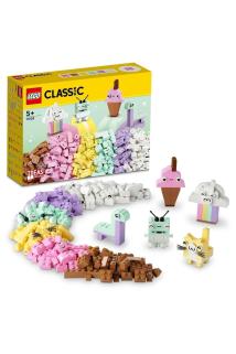 LEGO Classic Yaratıcı Pastel Eğlence 11028-5 Yaş ve Üzeri Çocuklar İçin Renkli, Yaratıcı, Eğlenirken Öğreten Yaratıcı Oyuncak Yapım Seti (333 Parça)