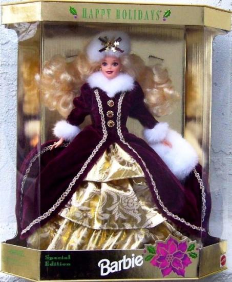 Barbie Special Edition Happy Holiday - Koleksiyonerlere Özel Mutlu Yıllar Bebeği 1996