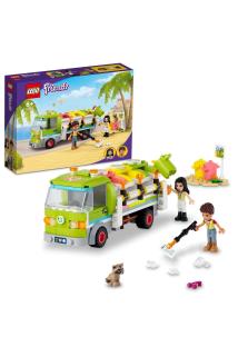 LEGO® Friends Geri Dönüşüm Kamyonu 41712-6 Yaş ve Üzeri Çocuklar için Oyuncak Çöp Kamyonu Yapım Seti (259 Parça)