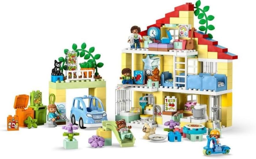 LEGO® DUPLO® Kasabası 3’ü 1 Arada Aile Evi 10994