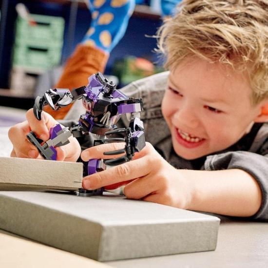 LEGO® Marvel Black Panther Robot Zırhı 76204 – Süper Kahraman Seven Çocuklar İçin Koleksiyonluk Robot Zırh ve Minifigür İçeren Yaratıcı Oyuncak Yapım Seti (124 Parça)