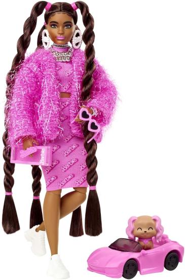 Barbie HHN06 Extra - Nostaljik Kıyafetli Bebek