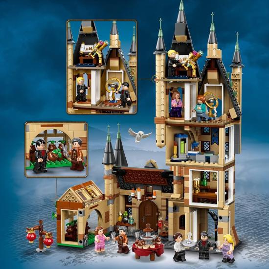 LEGO Harry Potter Hogwarts Astronomi Kulesi 75969 - 9 Yaş ve Üzeri İçin Sihirli Kale İçeren Koleksiyonluk Yaratıcı Yapım Seti (971 Parça)