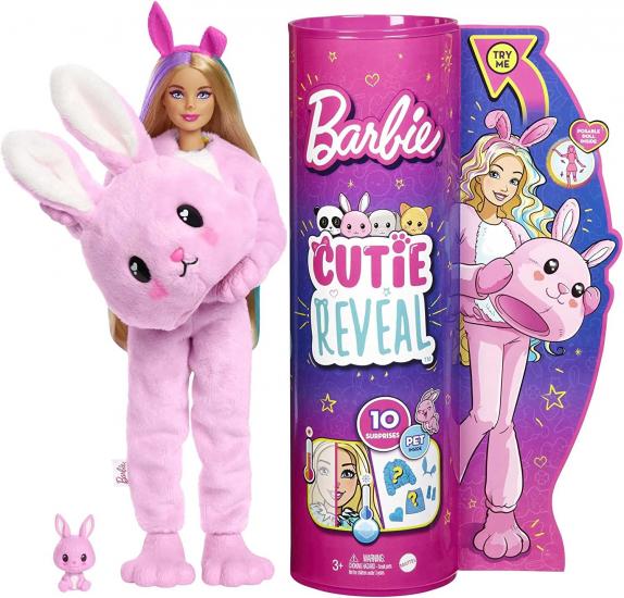 Barbie Cutie Reveal Bebekler HHG18 - Tavşan