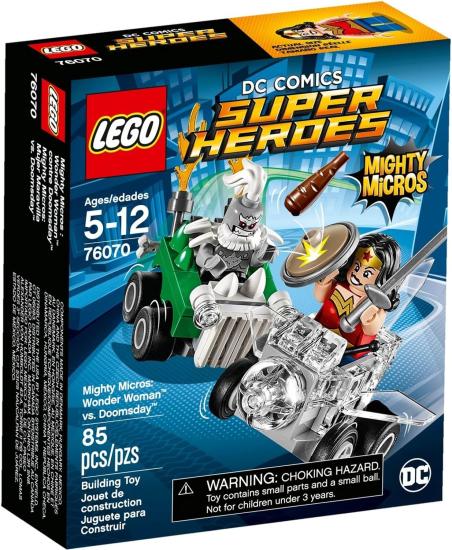 LEGO Super Heroes 76070 Mighty Micros: Wonder Woman™ Doomsday™’e karşı