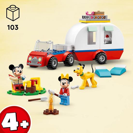 LEGO® Disney Mickey Fare ve Minnie Fare’nin Kamp Gezisi 10777