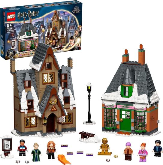LEGO® Harry Potter™ Hogsmeade™ Köyü Ziyareti 76388- 8 Yaş ve Üzeri İçin Balyumruk Şekerci Dükkanı İçeren Koleksiyonluk Yaratıcı Oyuncak Yapım Seti (851 Parça)