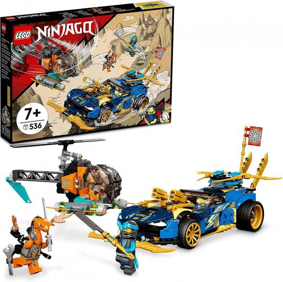 LEGO 71776 Nınjago Jay ve Nya’nın Yarış Arabası Evo
