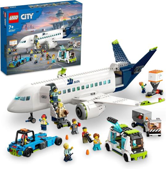 LEGO® City Yolcu Uçağı 60367 