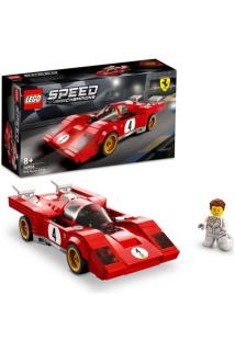LEGO® Speed Champions 1970 Ferrari 512 M 76906-8 Yaş ve Üzeri Çocuklar için Harika bir Yarış Arabası Modeli Yapım Seti (291 Parça)