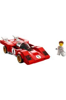 LEGO® Speed Champions 1970 Ferrari 512 M 76906-8 Yaş ve Üzeri Çocuklar için Harika bir Yarış Arabası Modeli Yapım Seti (291 Parça)