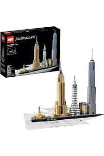 Lego® Architecture New York City 21028 - Yetişkinler için Koleksiyonluk Yapım Seti (598 Parça)